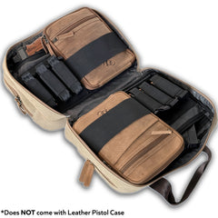 small pistol case inside