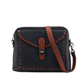 Concealed Carry Evelyn Leather Crossbody - Lady Conceal - soft leather shoulder bags for women's - crossbody bags for everyday use - most popular crossbody bag - crossbody bags for guns - crossbody handgun bag - Unique Hide Purse - Conceal Carry Western Purse - Stylish Carry Evelyn Leather Bag - Bag for Conceal Carrying Women - - Gun Bag for Women