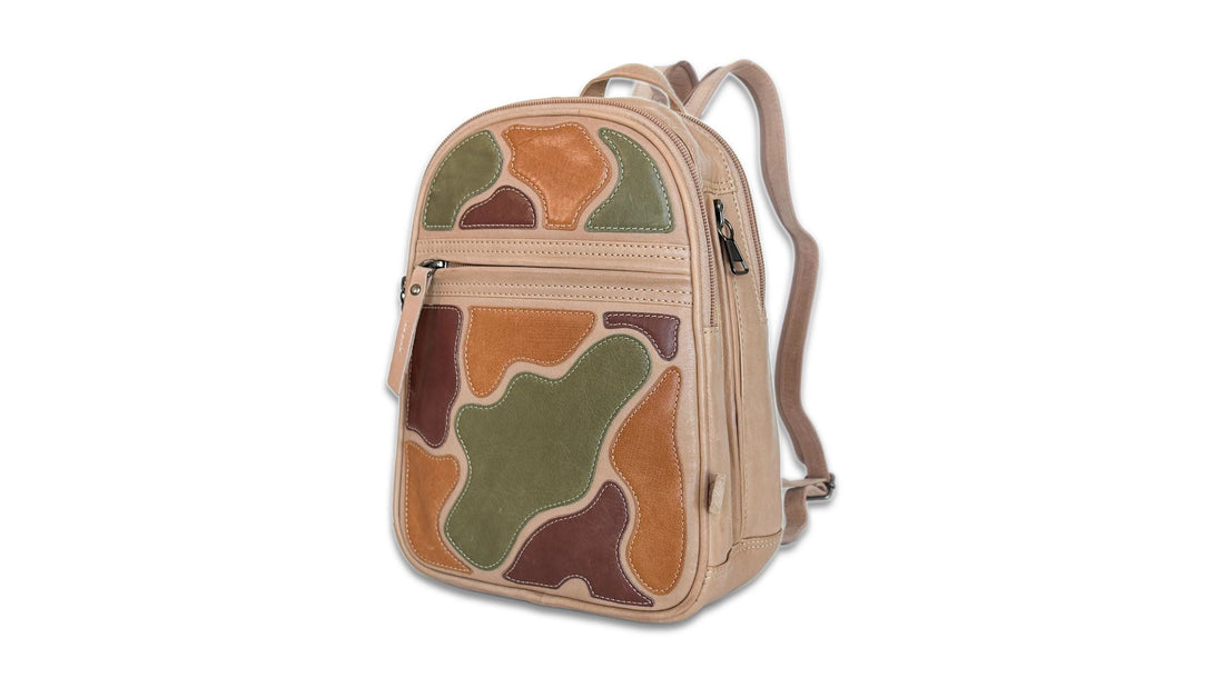  Full Grain Leather Backpack