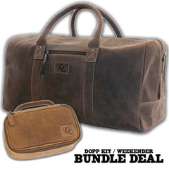 Weekend Bag + Dopp Kit