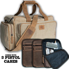 Range Bag + 3 Pistol Cases